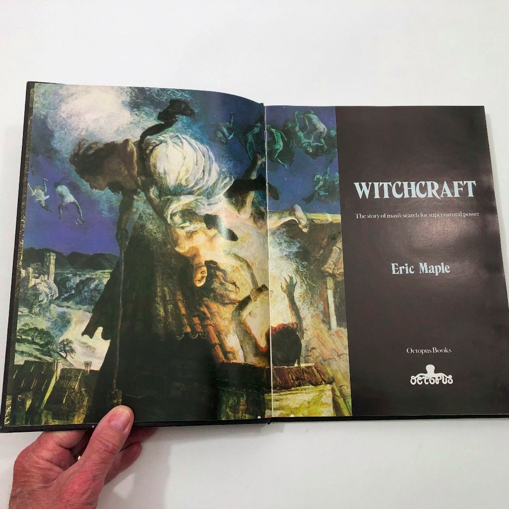 Witchcraft: The Story of Man's Quest for the Supernatural Eric Maple 1st 1973 HC - Picture 5 of 7